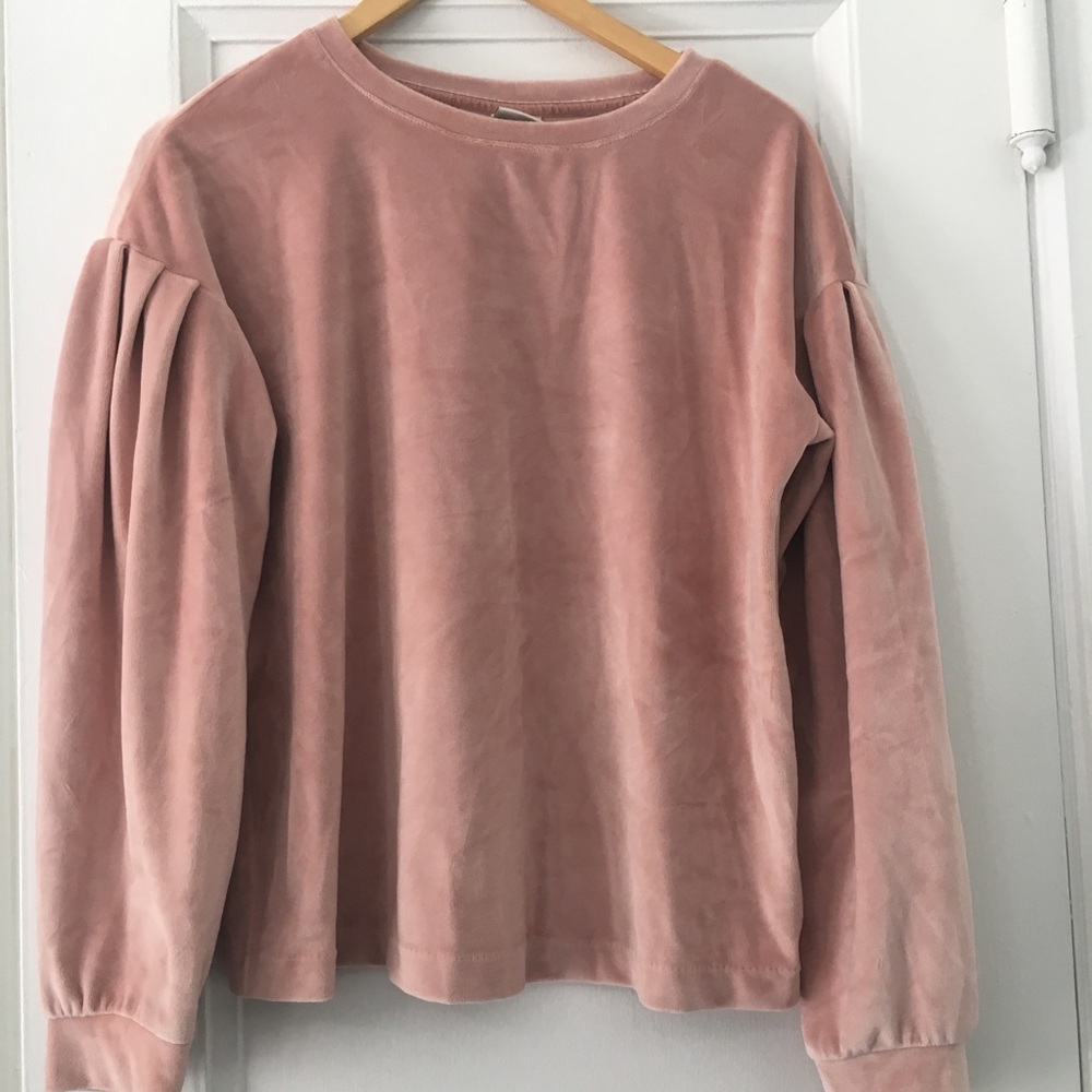Velvet women’s sweatshirt/sweater